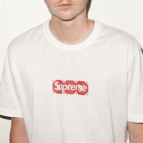 louis vuitton supreme t shirt ebay|louis vuitton supreme foulard.